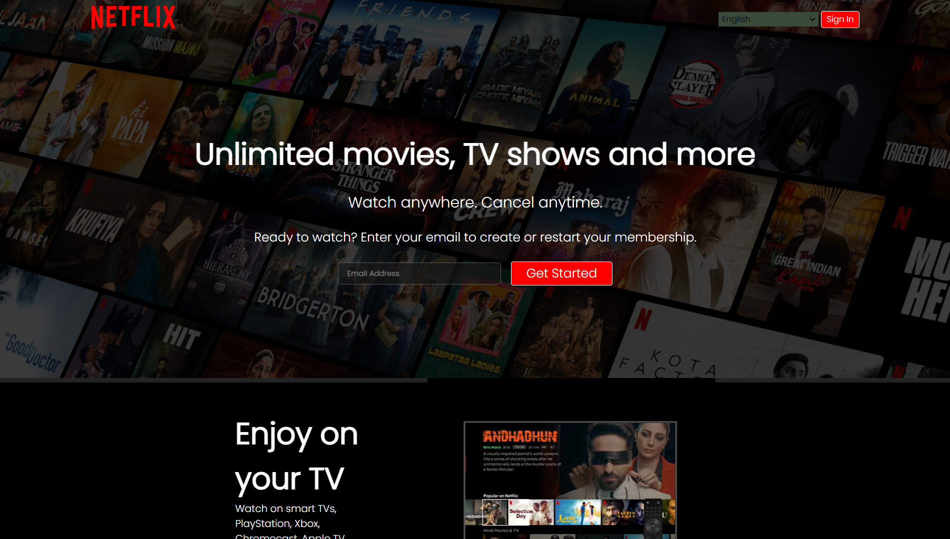 Netflix Clone Preview