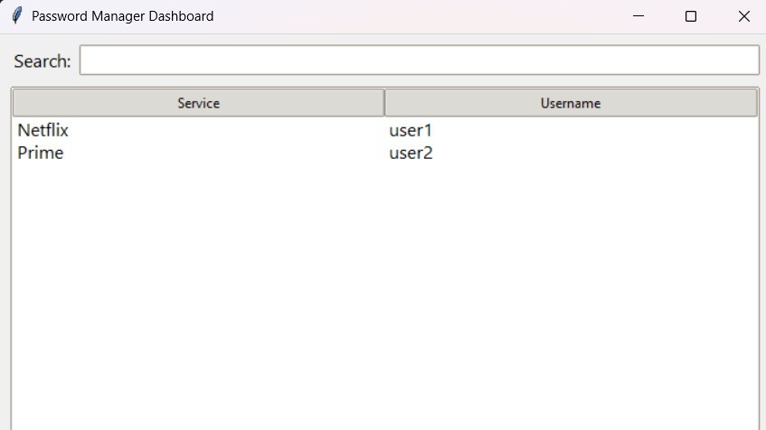 Password Manager Preview